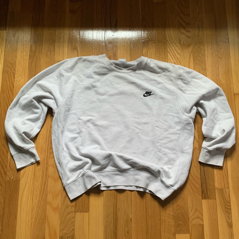 Vintage Nike White Crewneck